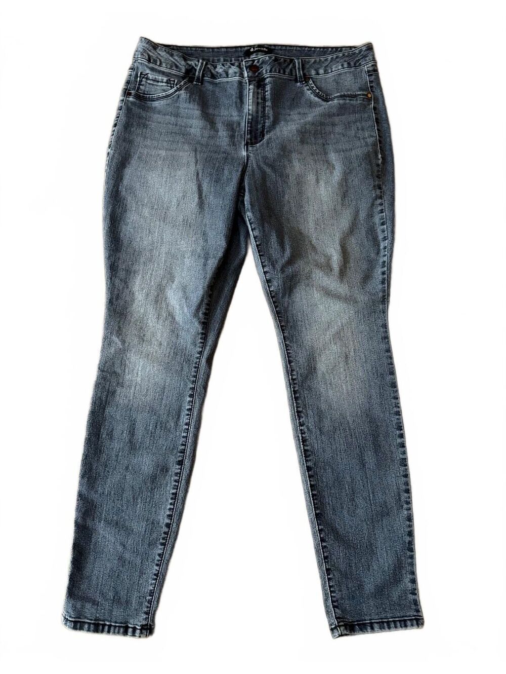 D. Jeans Women's Denim Jeans Size 20W Stretch Skinny Tapered Streetwear Urban - Picture 2 of 9